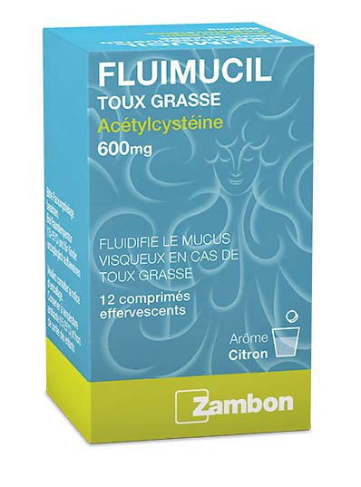 FLUIMUCIL toux grasse 600 mg, image 2 sur 2