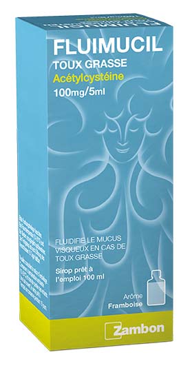 FLUIMUCIL toux grasse 100 mg/5ml, image 2 sur 2