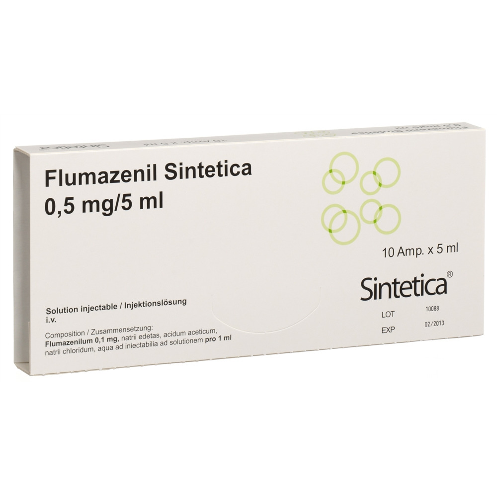 FLUMAZENIL Sintetica 0.5 mg/5ml, Hauptbild