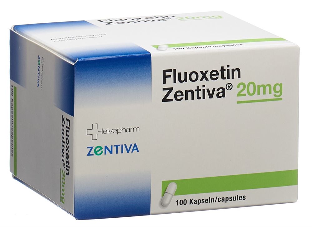 FLUOXETINE Zentiva 20 mg, image principale FLUOXETINE Zentiva 20 mg, image principale