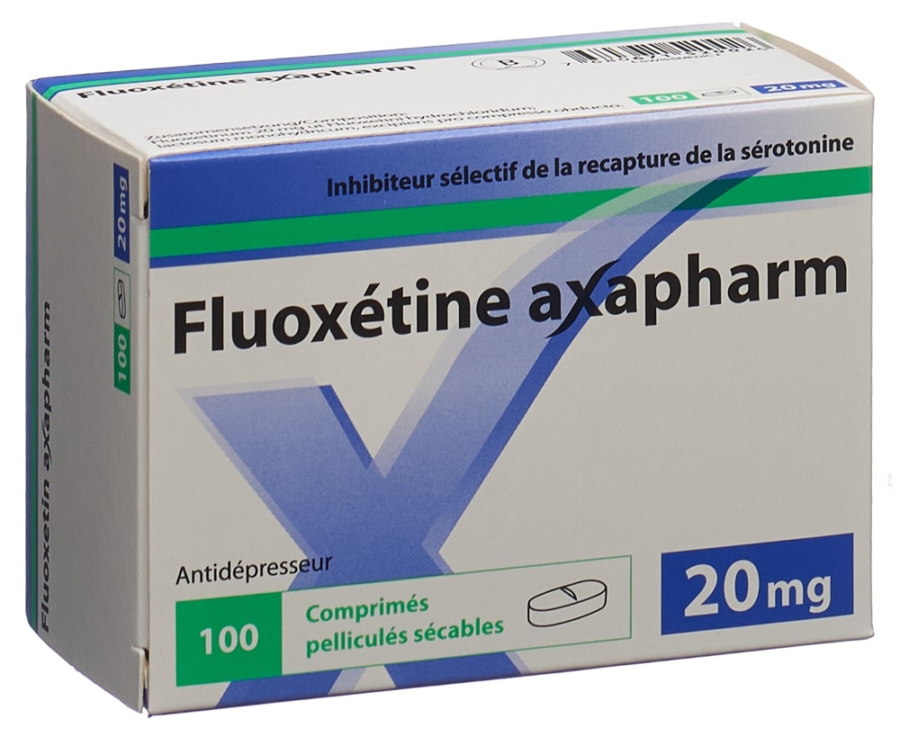 FLUOXETINE axapharm 20 mg, image 2 sur 2