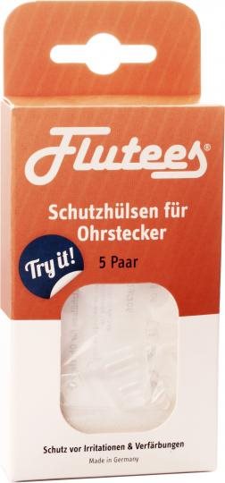 FLUTEES Schutzhülsen für Ohrstecker