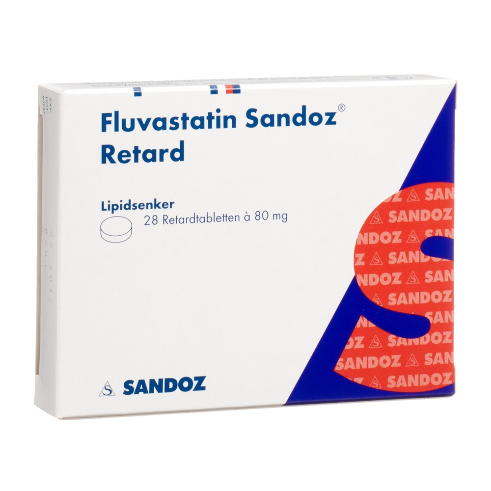 FLUVASTATINE Sandoz 80 mg, Hauptbild