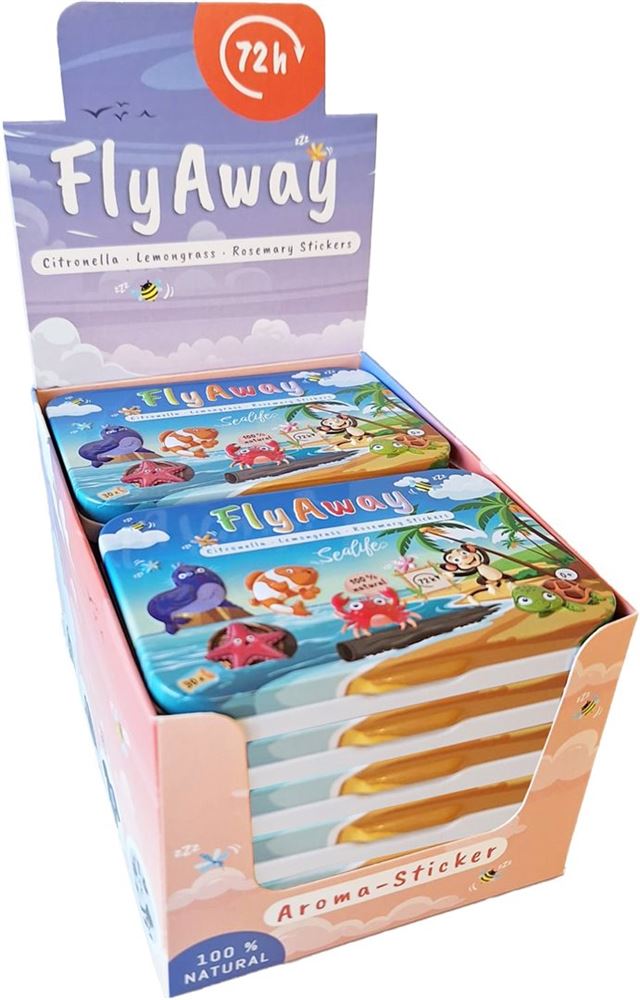 FLYAWAY Duftaufkleber