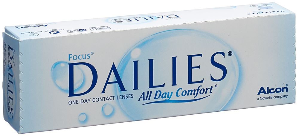 Focus Dailies all day comfort jour