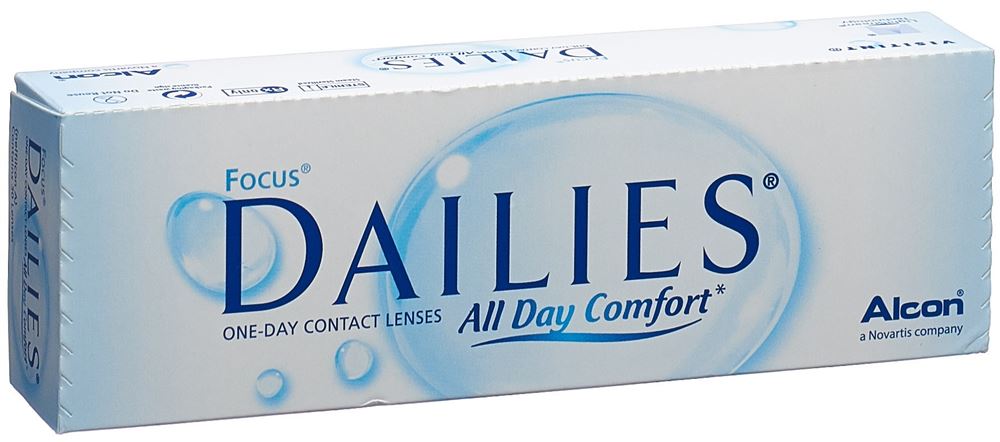 Focus Dailies all day comfort jour