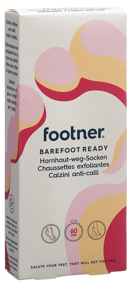 FOOTNER chaussettes exfoliantes
