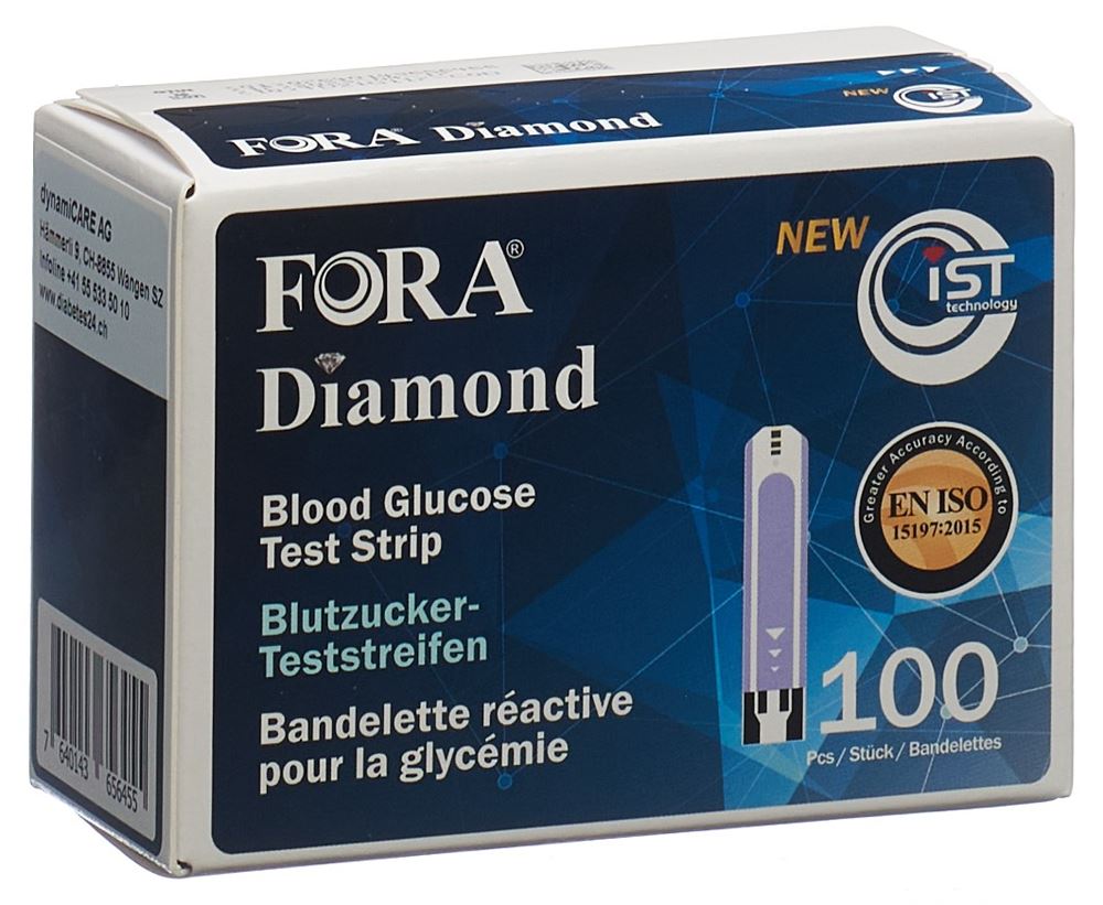 FORA Diamond bandelettes réactives