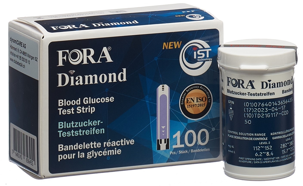 FORA Diamond Teststreifen, Bild 2 von 3