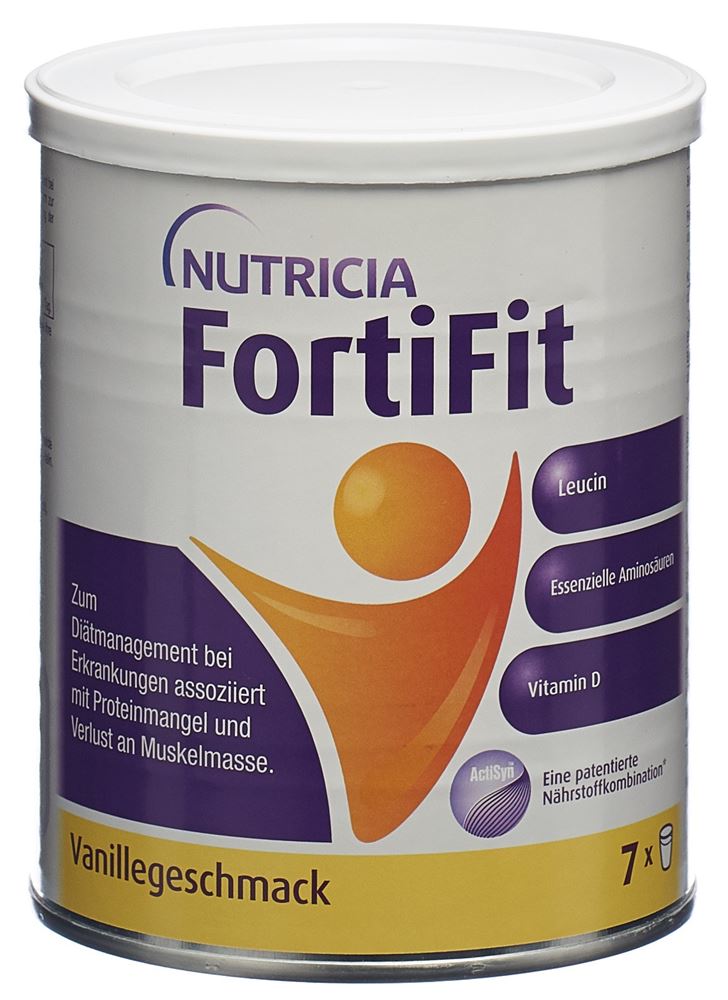 Fortifit pdr vanille bte 280 g, image principale