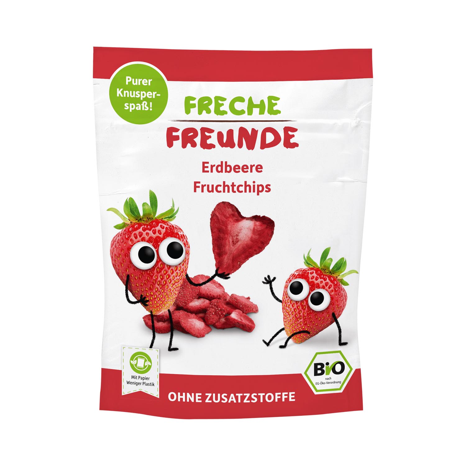 Freche Freunde chips aux fruits, image principale