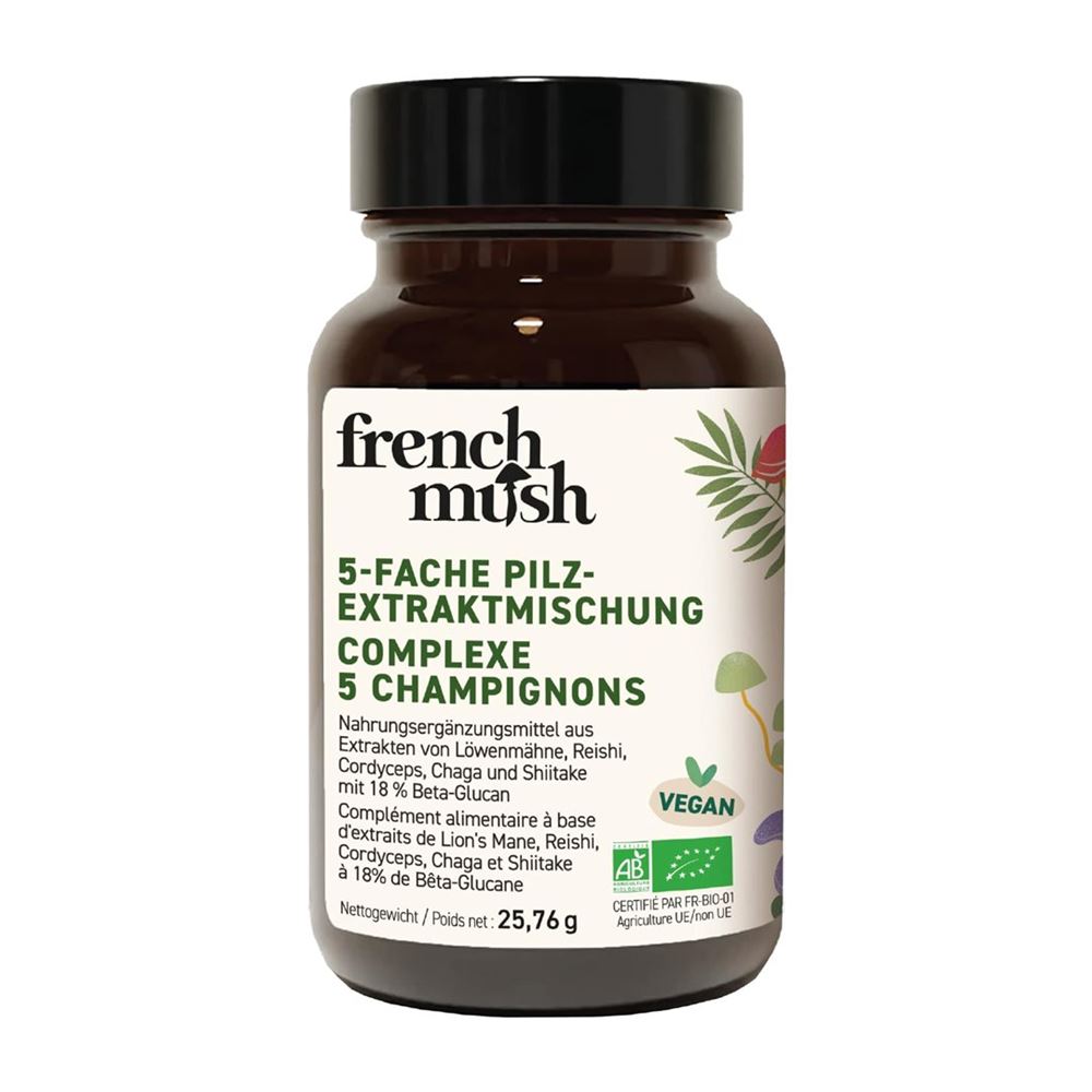 FRENCH MUSH 5-fache Pilzextraktmischung