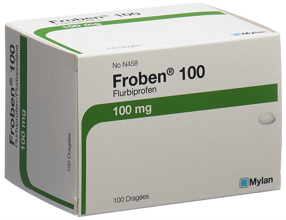 FROBEN Drag 100 mg Blist 100 Stk, Hauptbild