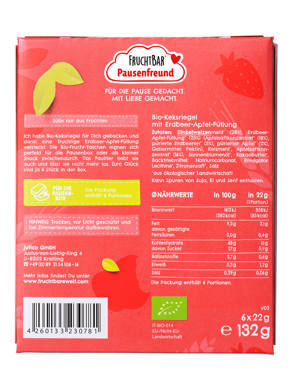 FRUCHTBAR Frucht Tasche, image 2 sur 3