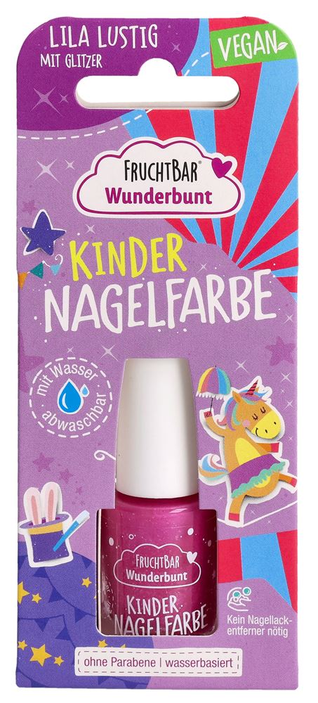 FRUCHTBAR Wunderbunt enfant couleur d'ongles