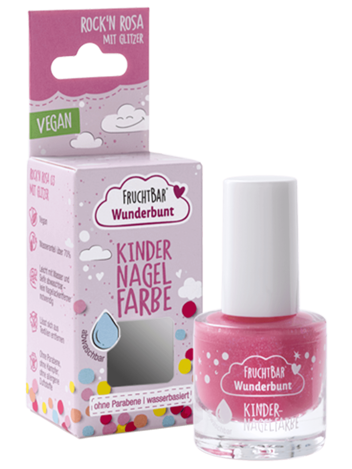 FRUCHTBAR Wunderbunt Kinder Nagelfarbe