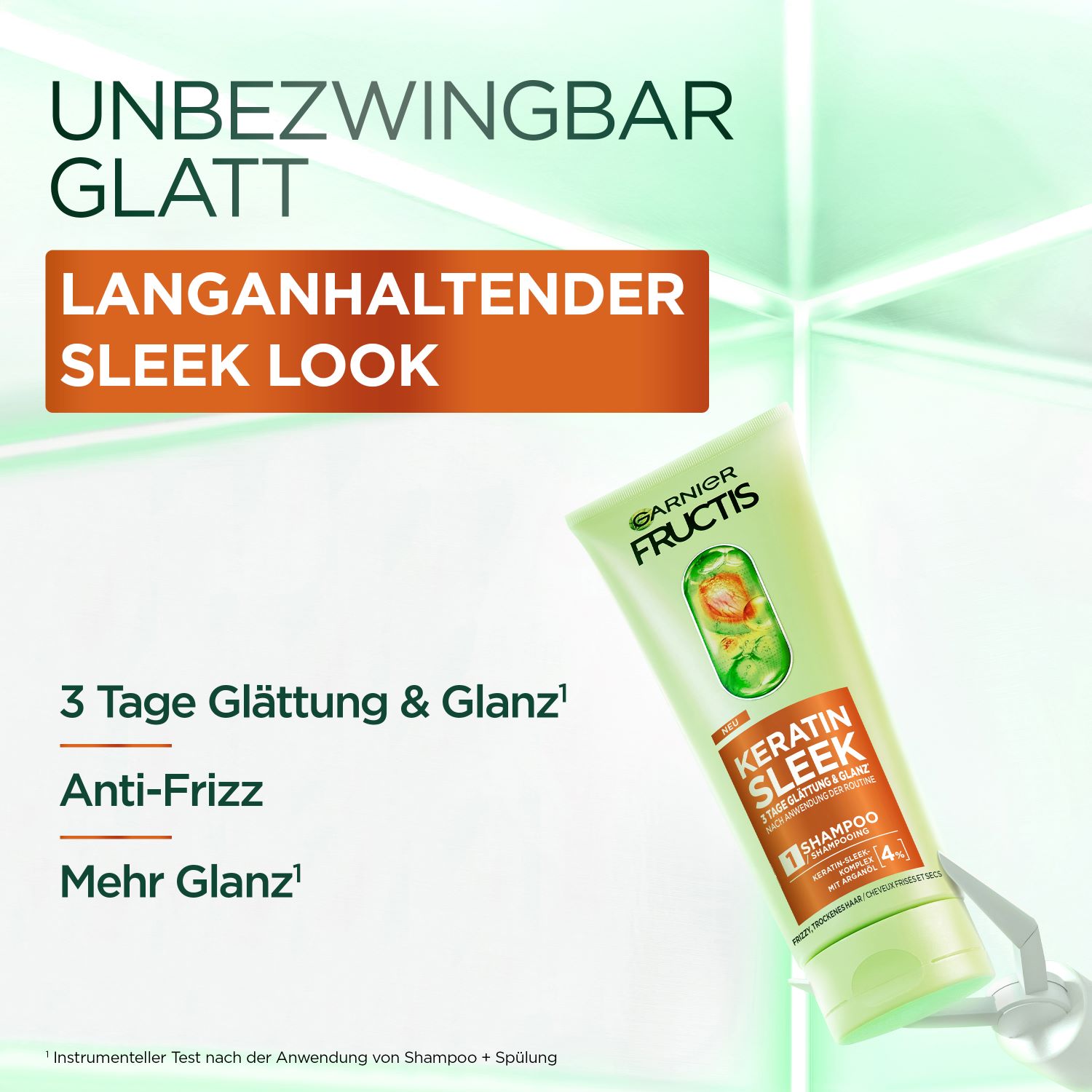 FRUCTIS Sleek Shampoo, image 3 sur 5