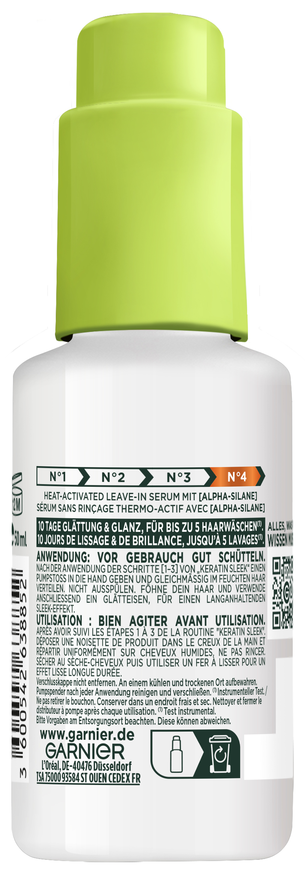 FRUCTIS Sleek & Stay Heat-Activated Serum, Bild 2 von 5