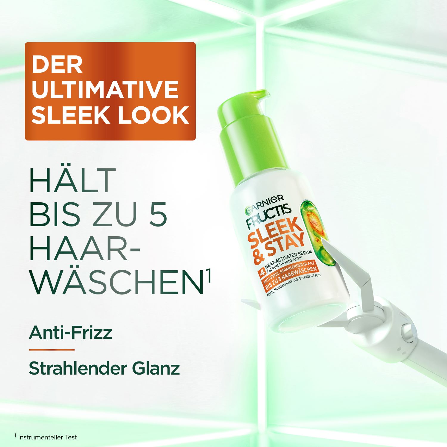 FRUCTIS Sleek & Stay Heat-Activated Serum, Bild 3 von 5