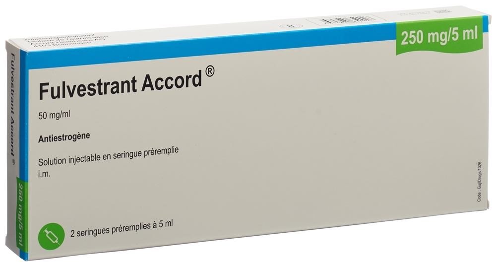 FULVESTRANT Accord 250 mg/5ml, image 2 sur 2