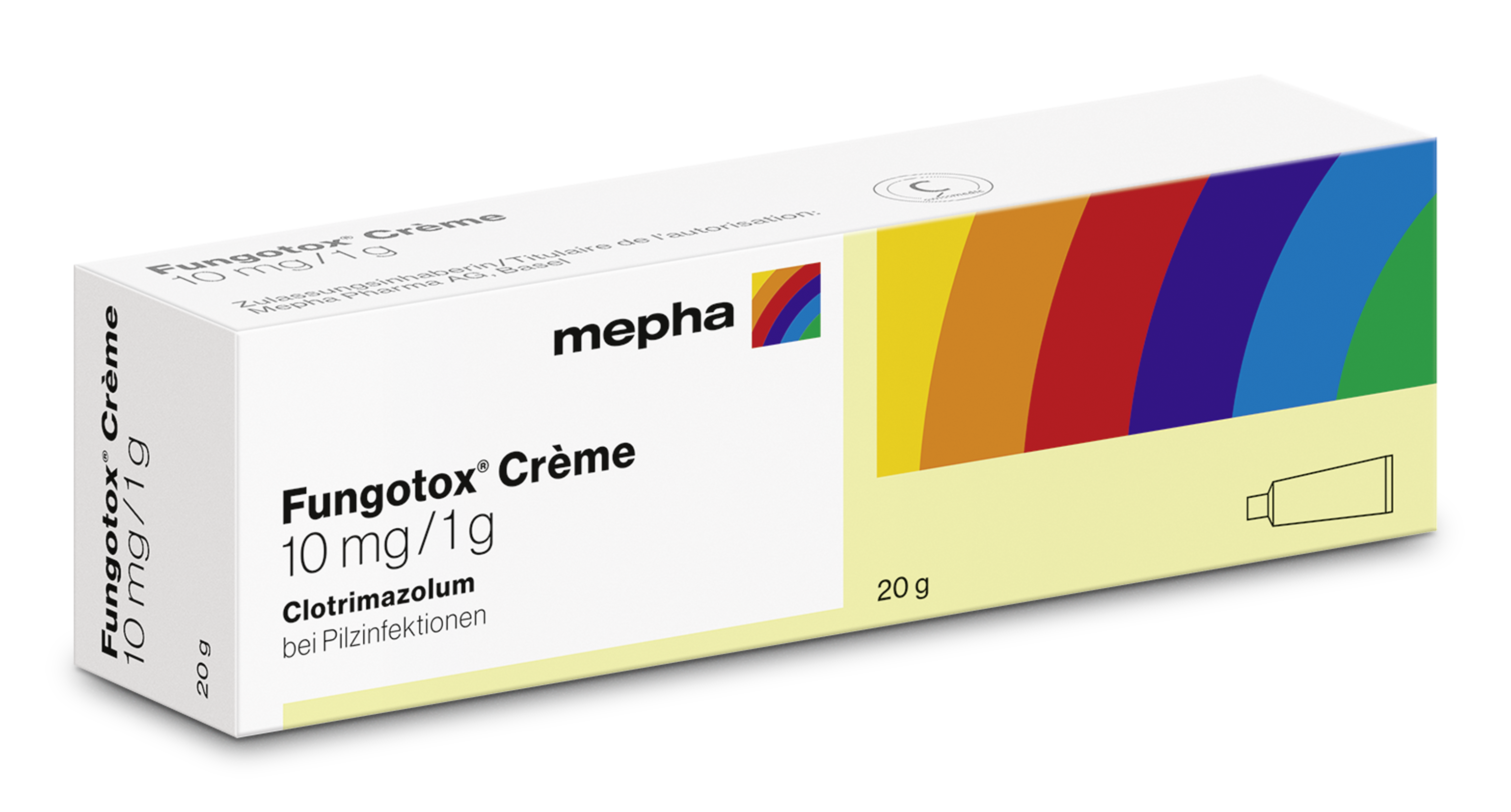 FUNGOTOX crème 10 mg/g tb 50 g, image principale