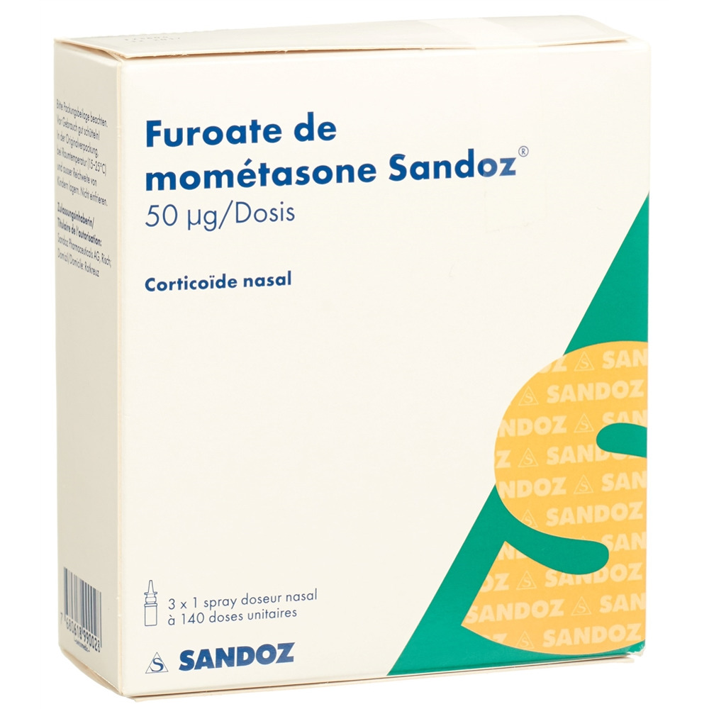 MOMETASONFUROAT Sandoz 50 mcg, image 2 sur 2