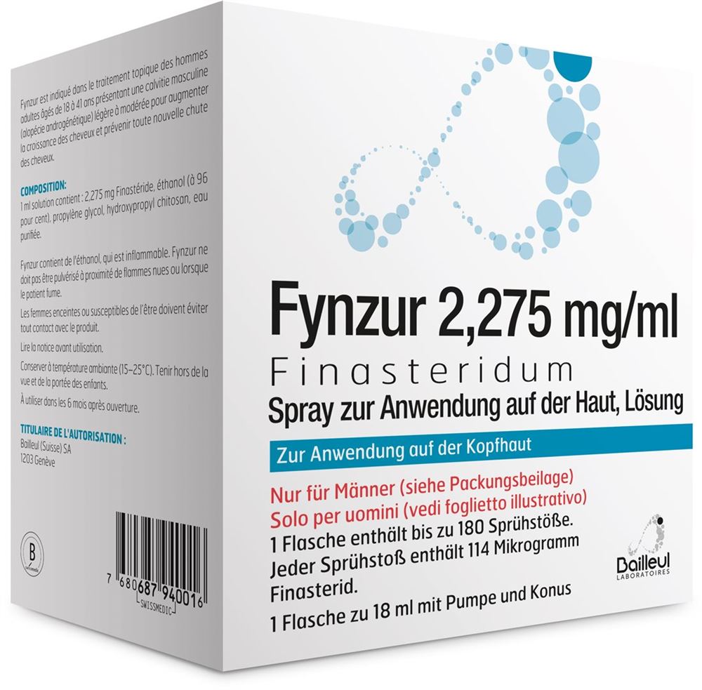Fynzur spray 2.275 mg/ml fl 18 ml, image principale