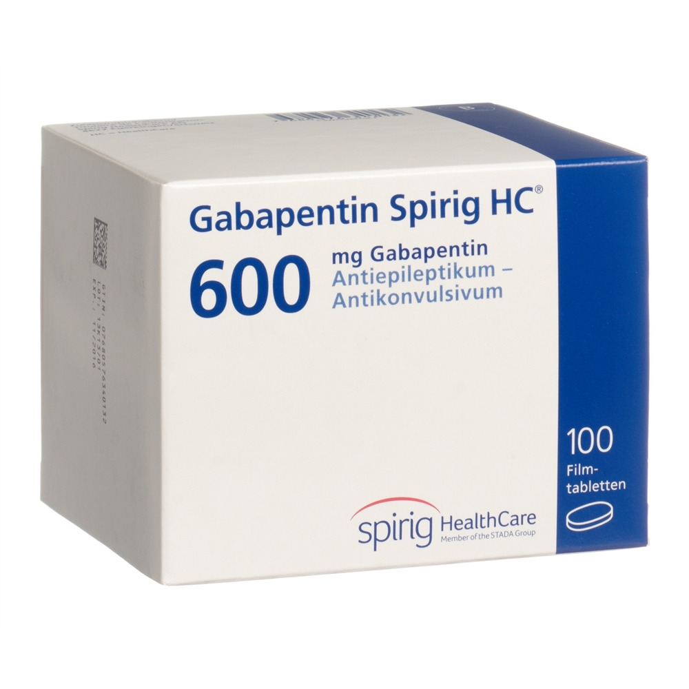 GABAPENTINE Spirig HC 600 mg, Hauptbild