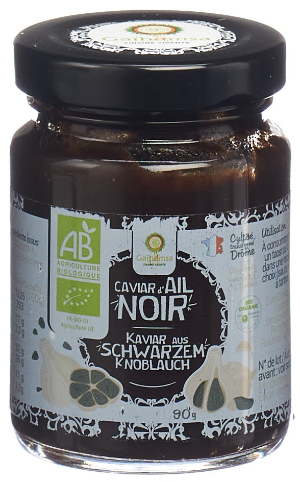 GAIHAMSA Kaviar Schwarzer Knoblauch