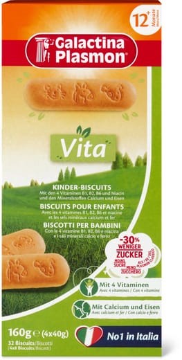 GALACTINA Plasmon Milk Biscuits pour enfants