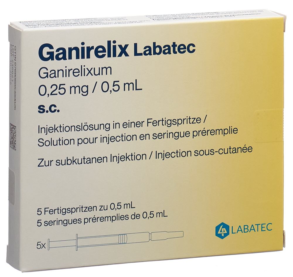 GANIRELIX Labatec 0.25 mg/0.5ml, Hauptbild