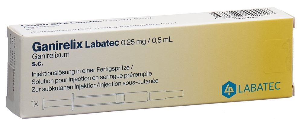 GANIRELIX Labatec 0.25 mg/0.5ml, image principale