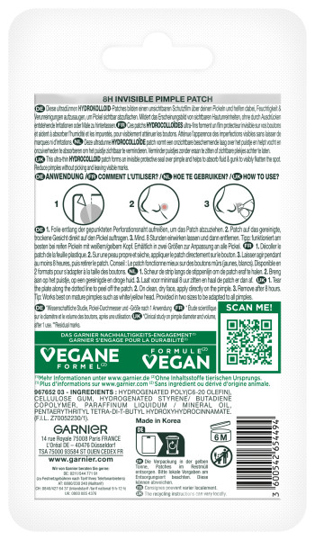 GARNIER Pimple Patch 8H Invisible, Bild 2 von 2