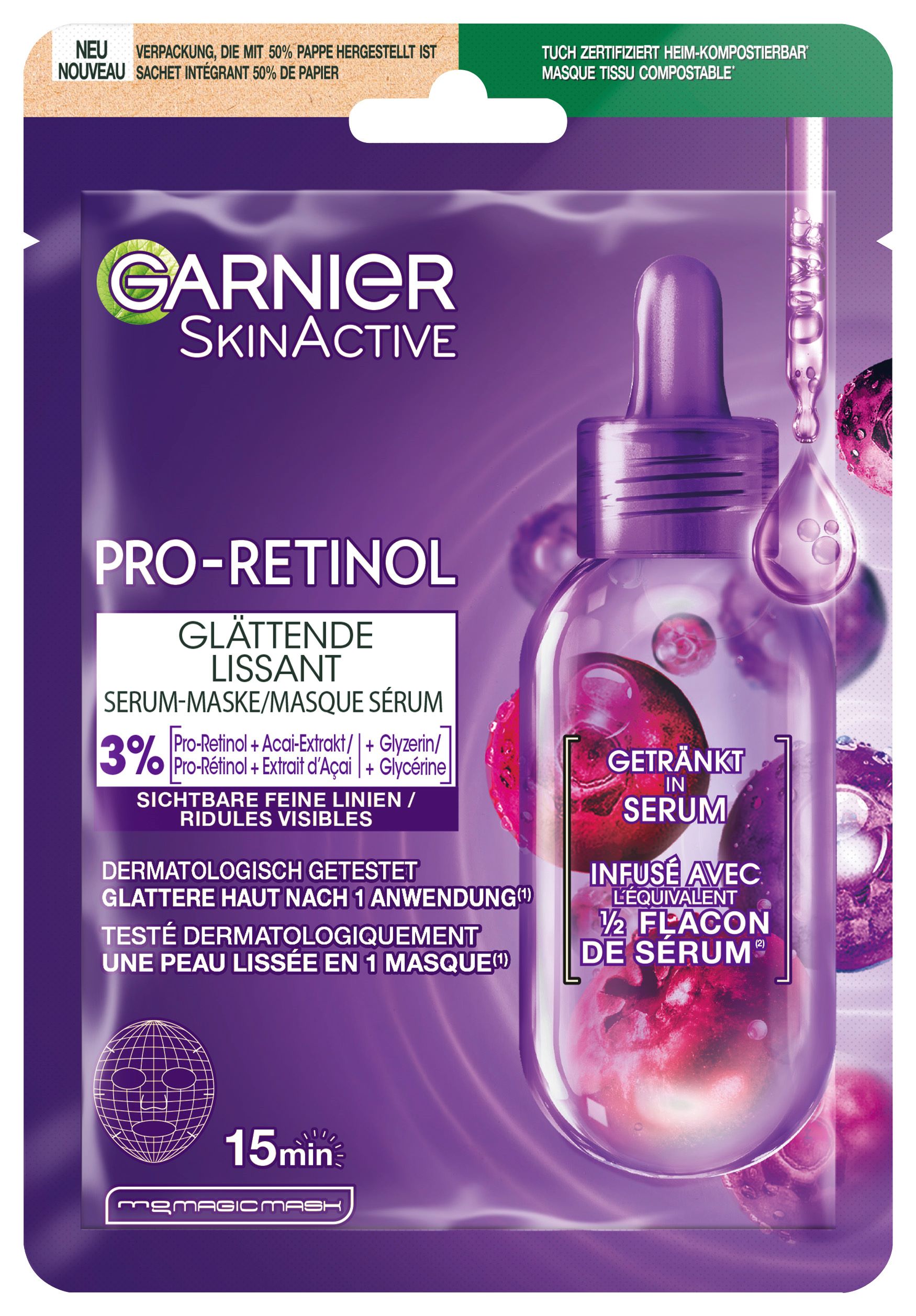 GARNIER SkinActive Tuchmaske
