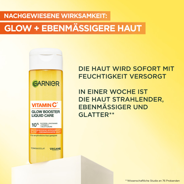 GARNIER Vitamin C Glow Booster Liquid Care, Bild 4 von 5