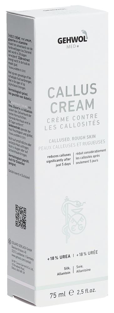GEHWOL MED crème contre les callosités