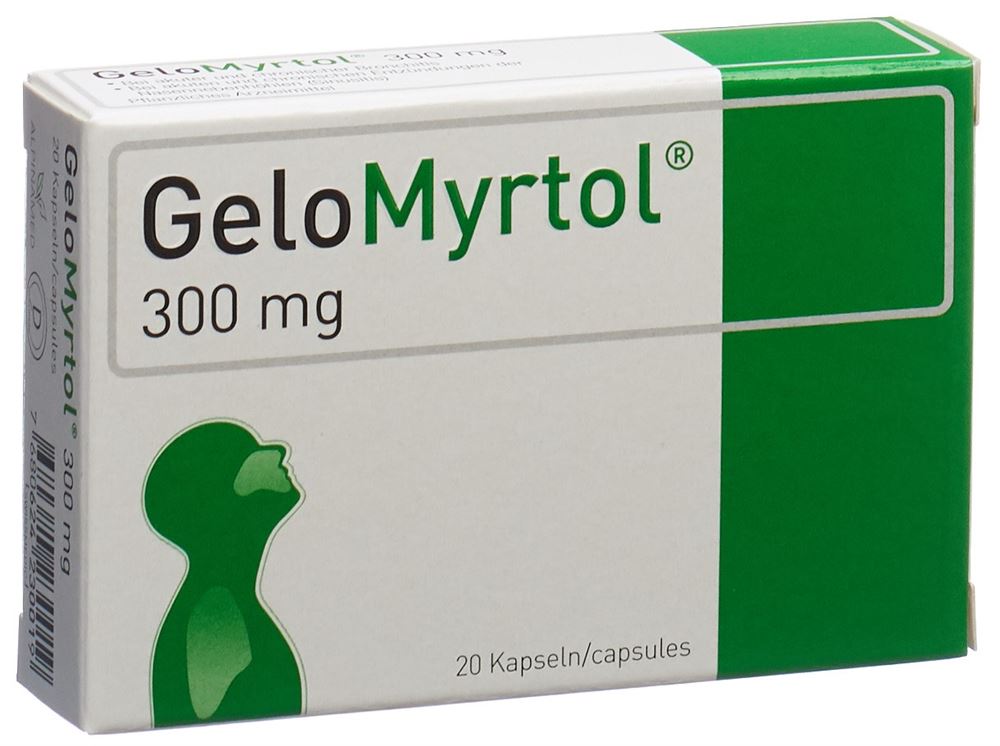 GELOMYRTOL caps moll 300 mg blist 20 pce