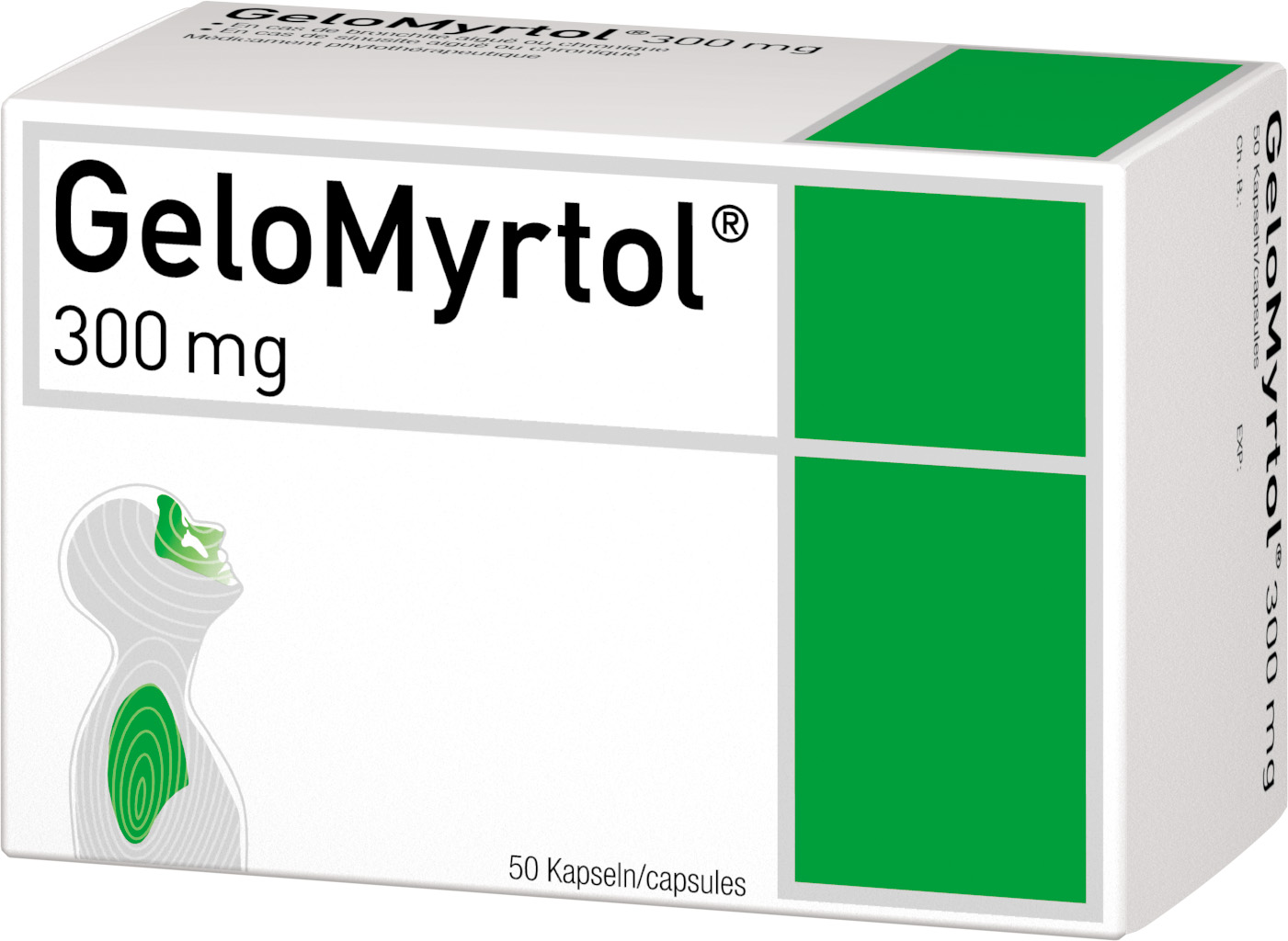 GELOMYRTOL Weichkaps 300 mg Blist 50 Stk