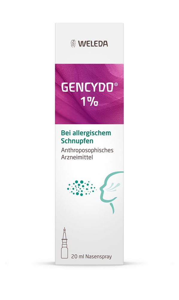GENCYDO Nasenspray 1 % 20 ml, Hauptbild