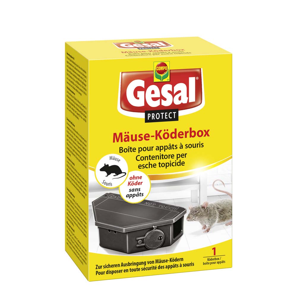 GESAL Boîte pour appâts à souris