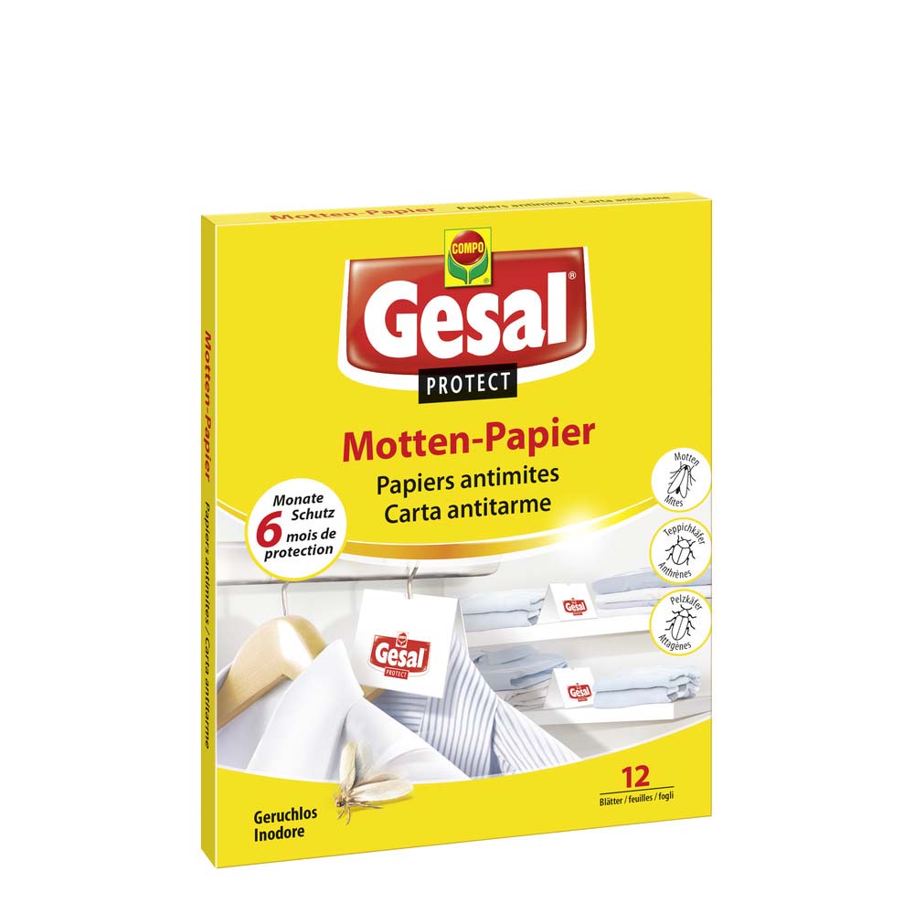 GESAL Motten-Papier, Hauptbild