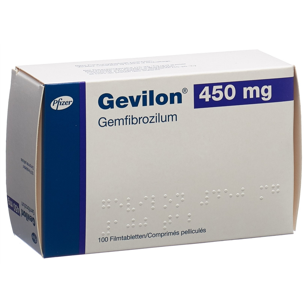 Gevilon cpr pell 450 mg blist 100 pce, image principale