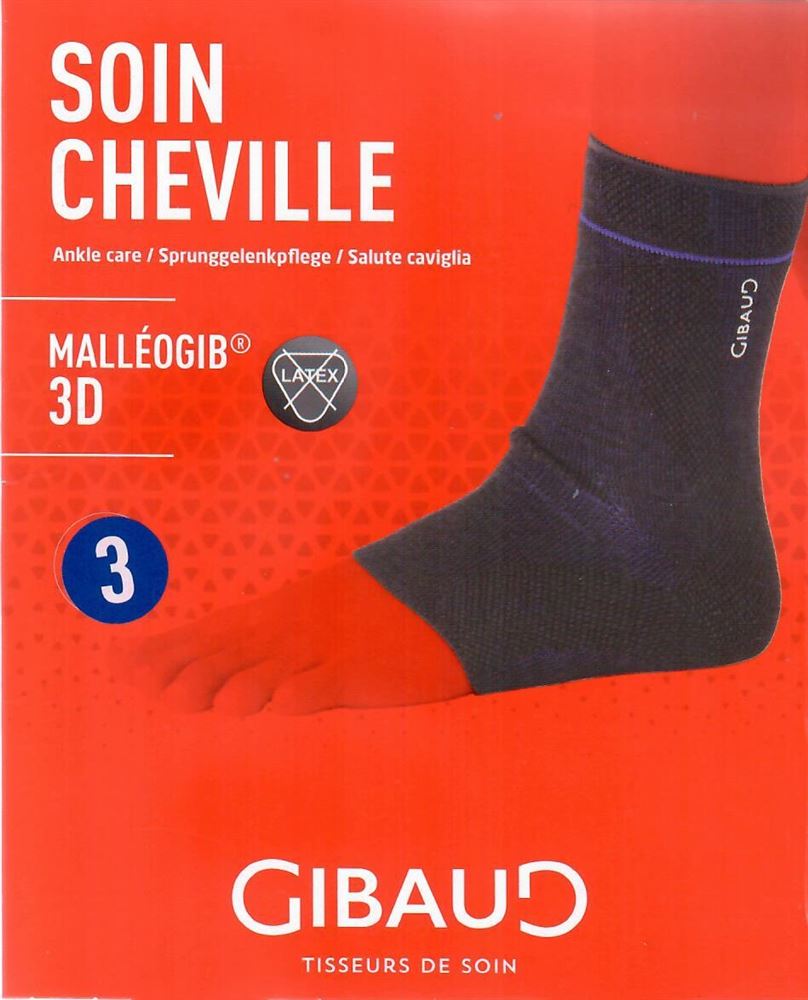 Gibaud Malleogib 3D chevillère, image principale