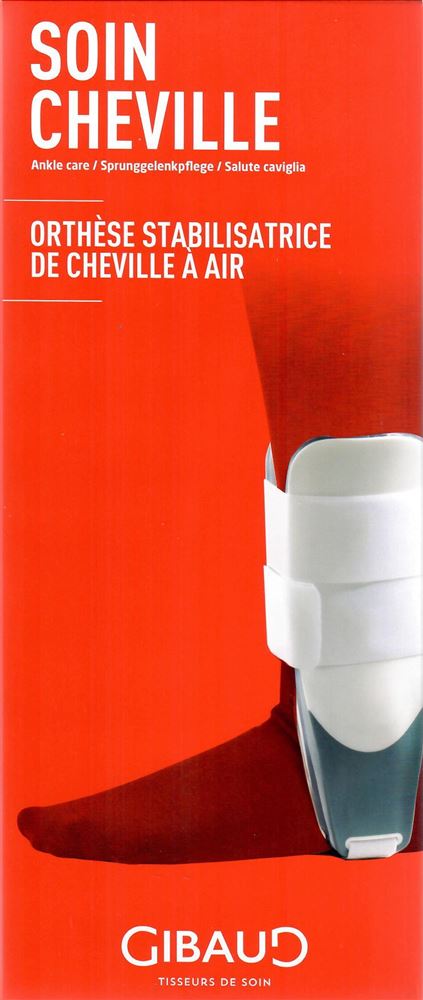 Gibaud orthèse stabilisatrice de cheville à air