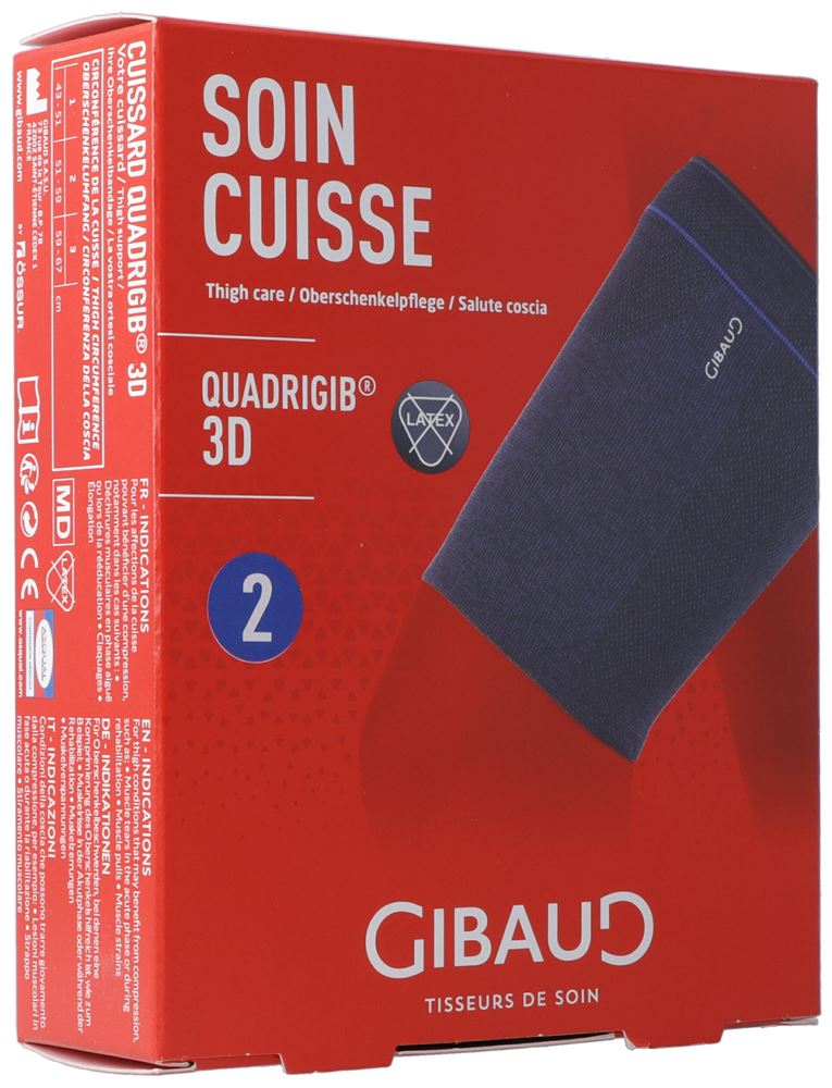 Gibaud Quadrigib 3D cuissard, image principale