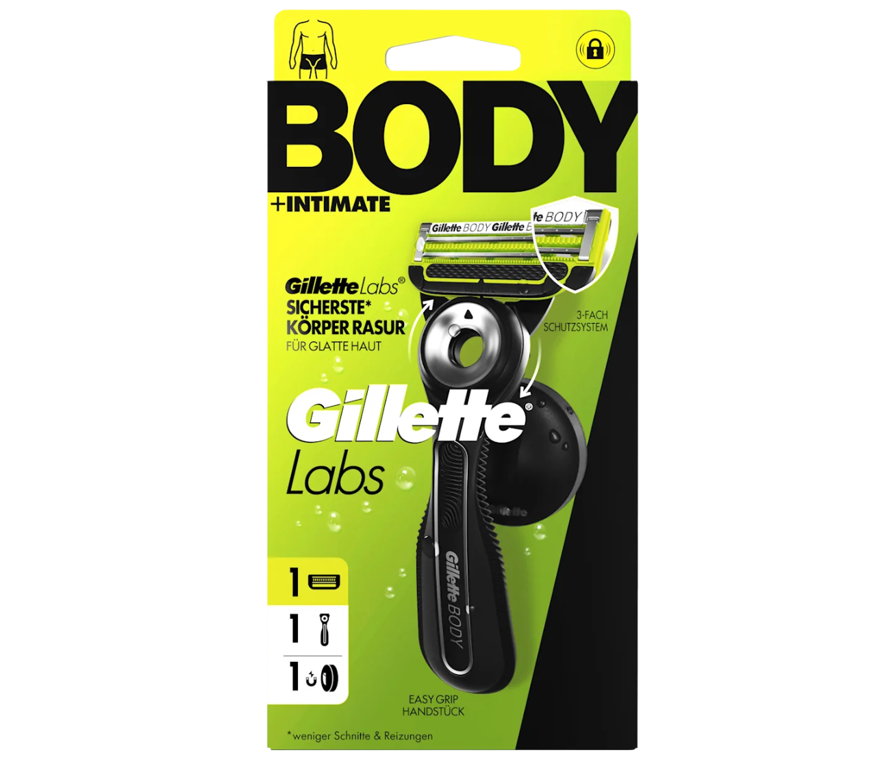 Gillette Labs Body + Intimate Rasierapparat