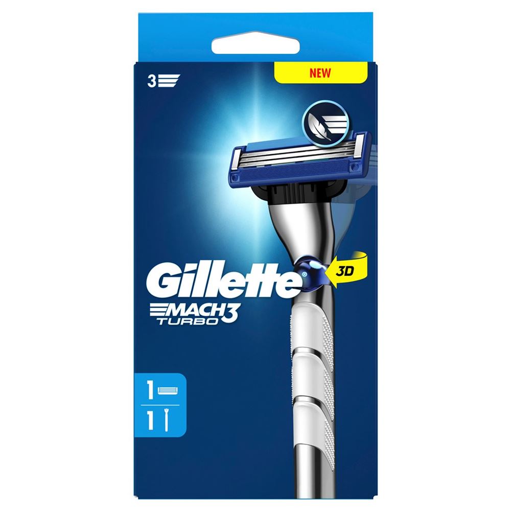 Gillette Mach3 rasoir Turbo 3D, image principale