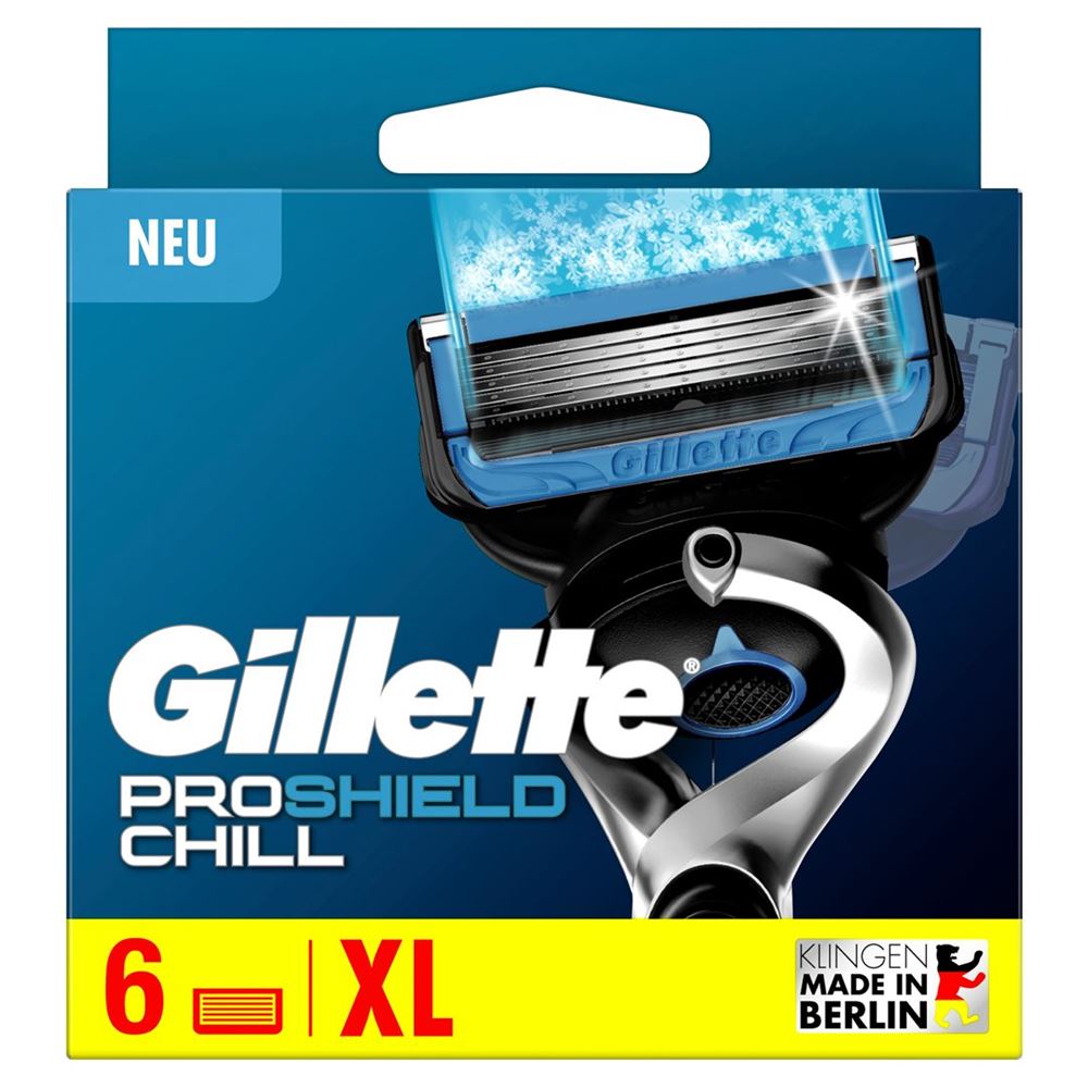 Gillette ProShield Chill Systemklingen, Hauptbild