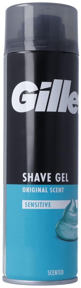 Gillette Sensitive Basis gel à raser, image principale