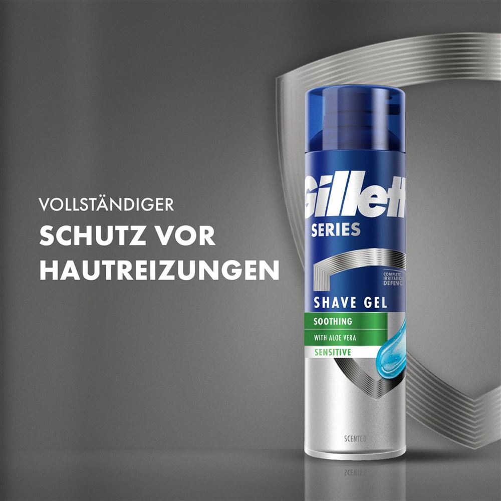 Gillette Series Sensitive gel à raser, image 2 sur 3